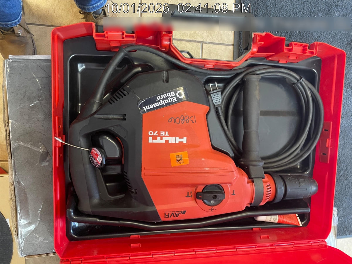 2021 HILTI TE 70-AVR