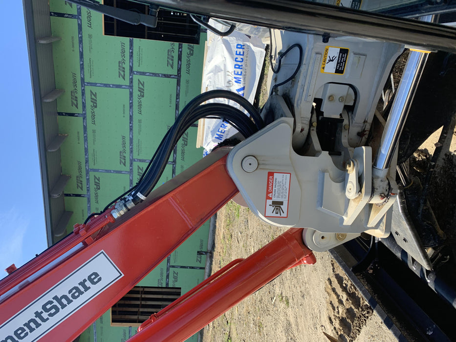 2020 Link-Belt 80X3EX 7'2" ARM, 17.7" rubber tracks, Multi function aux hydraulics