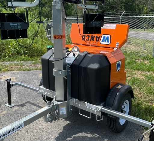 2024 Wanco WLTT-4MM4K Diesel, Deep Sea Controller, Shore Power Plug, Auto Start, (4) 350W LED Floodlights, 4kW Generator, 60 Gal Fuel Tank, 2" Ball, T3