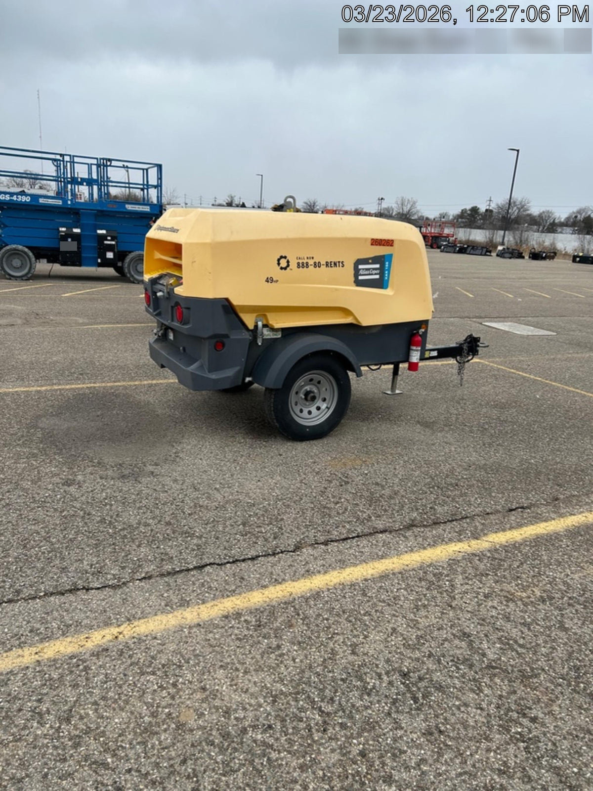 2022 ATLAS COPCO XAS188 CWK