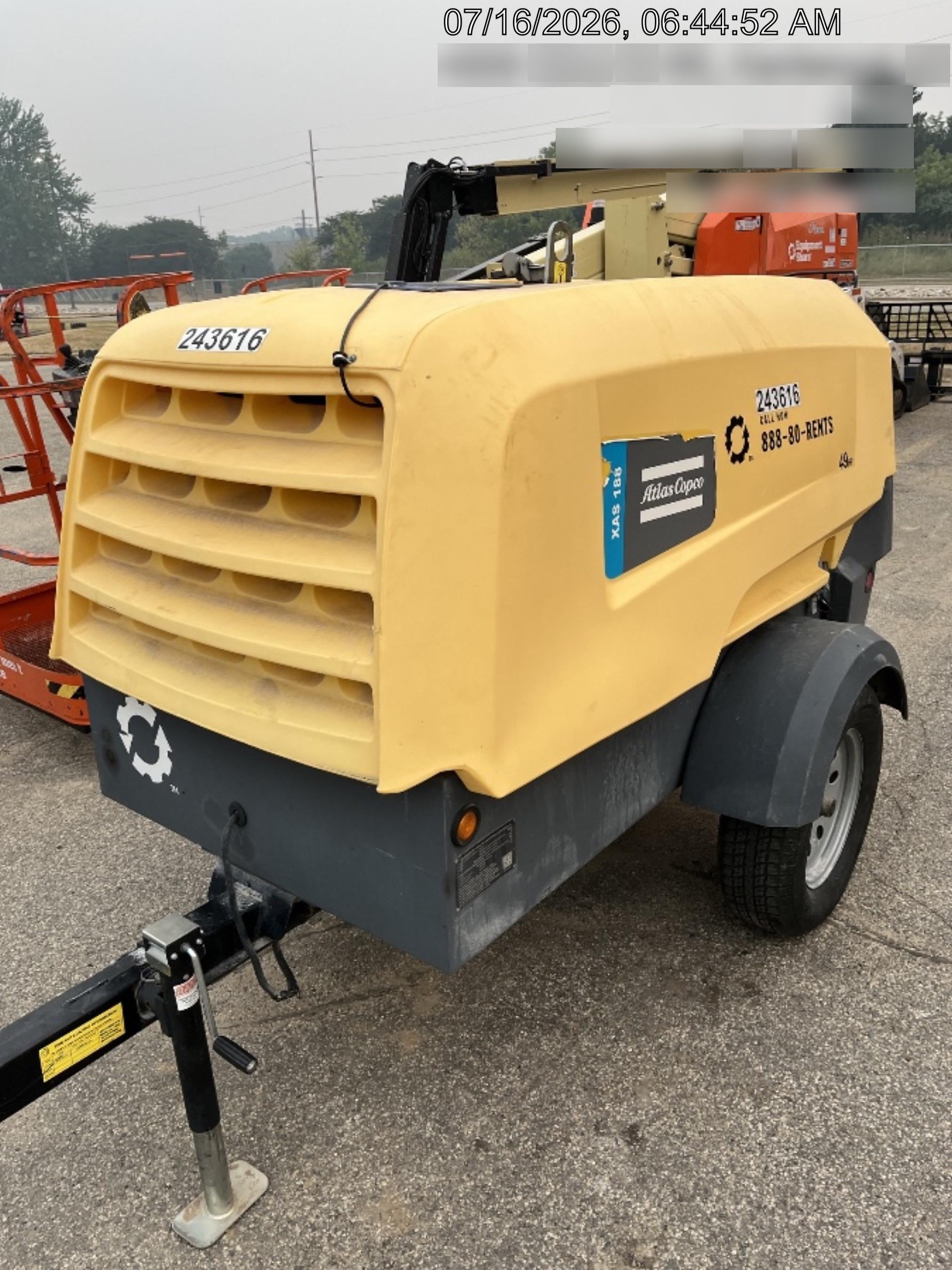 2022 ATLAS COPCO XAS188 CWK