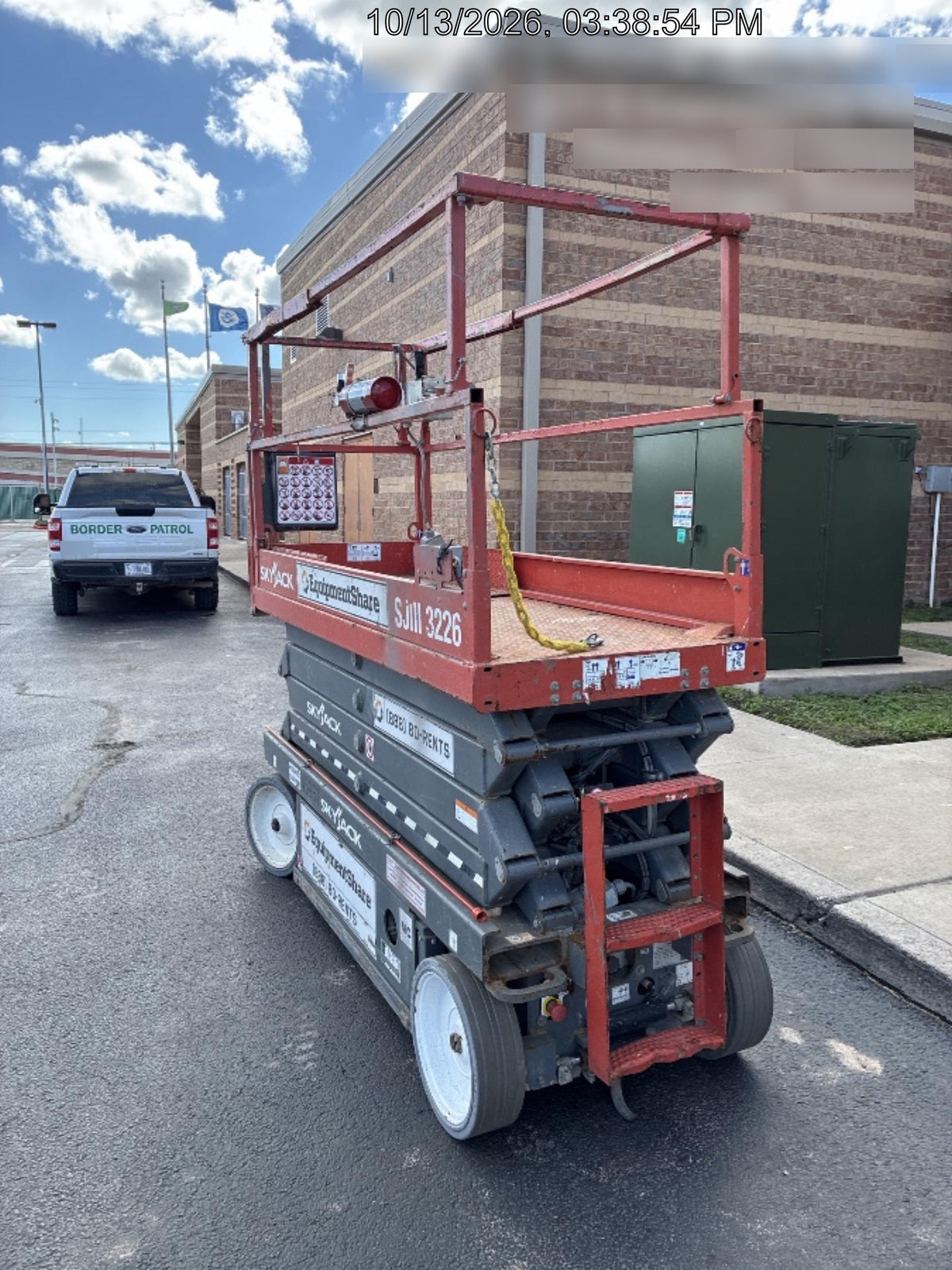 2019 Skyjack SJIII-3226 Standard Options, Trojan Batteries