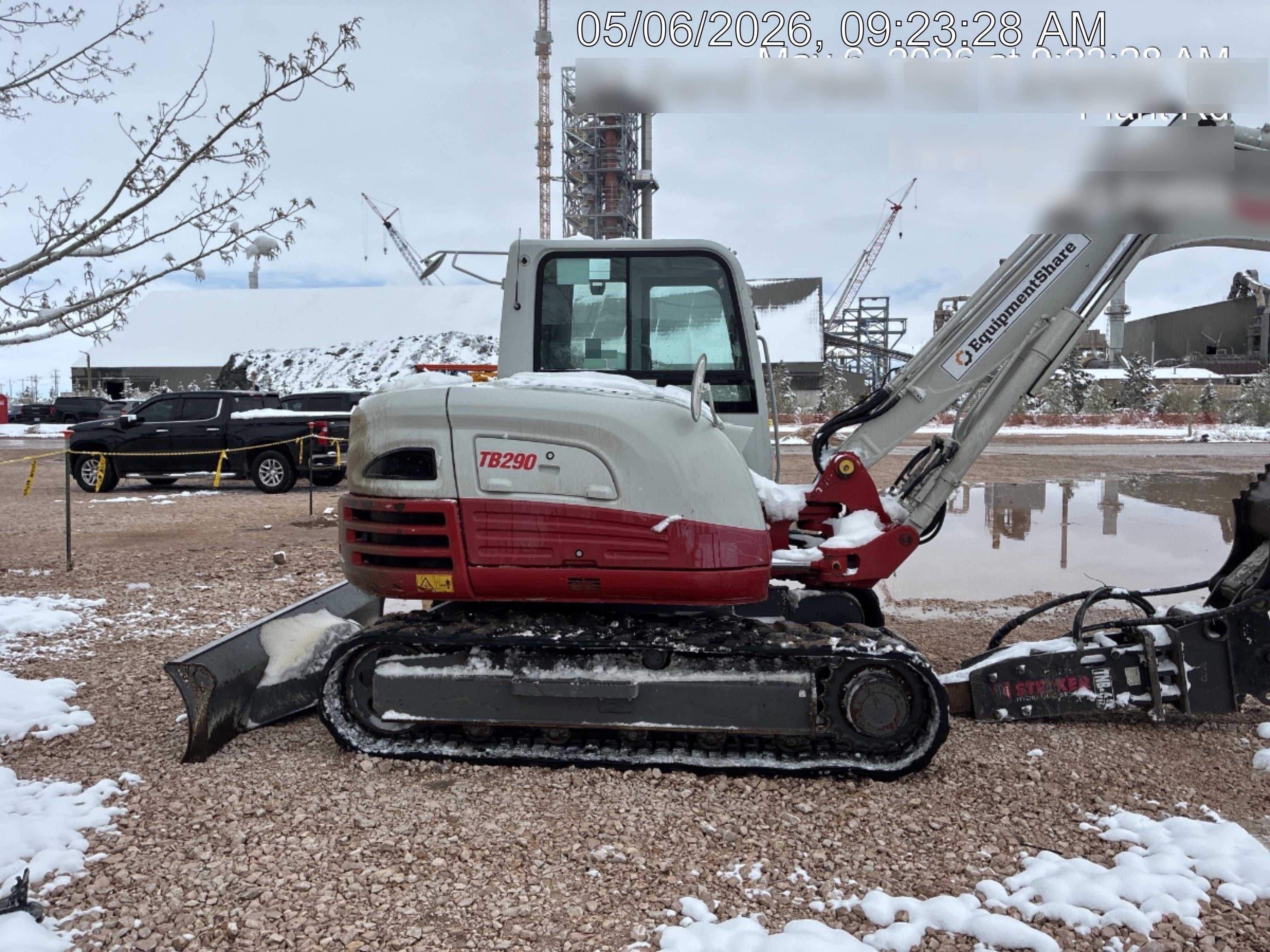 2020 Takeuchi TB290C Cab/Heat/Air, Rubber Tracks, Manual TAG QC