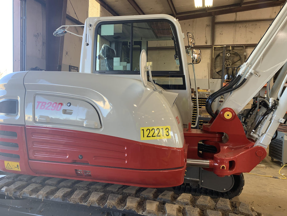 2020 Takeuchi TB290C Cab/Heat/Air, Rubber Tracks, Manual TAG QC