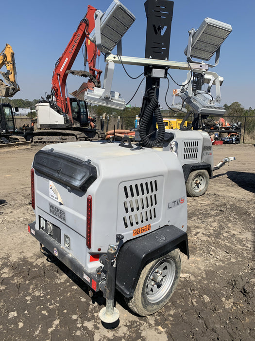 2020 Wacker Neuson LTV6K LTV6K-METAL HALIDE LIGHT TOWER, 60HZ, KUBOTA, LED 300
