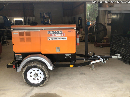 2022 Lincoln Electric LE400 Kubota V1505, Trlr, Cable Rack, Light Kit, ES Decals, T3