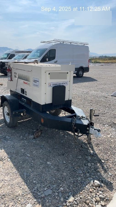 2020 Multiquip DLW400ESA4 400 amp Welder, 14kW, 120/240V, T4F Kubota, Trailer