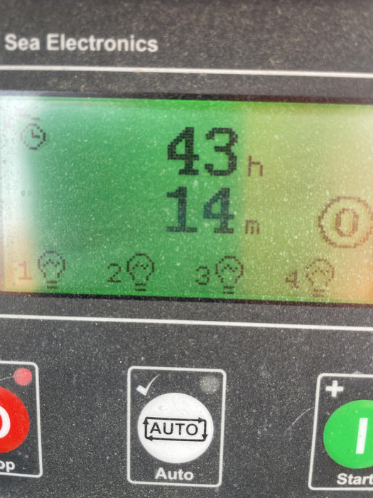 2022 Allmand NLV3GR (4) LED Light Fixture 350W, 23' Vertical Mast, 3kW Prime, Towable, Deep Sea L401, Leveling Jacks, Yanmar T4F 5.8hp