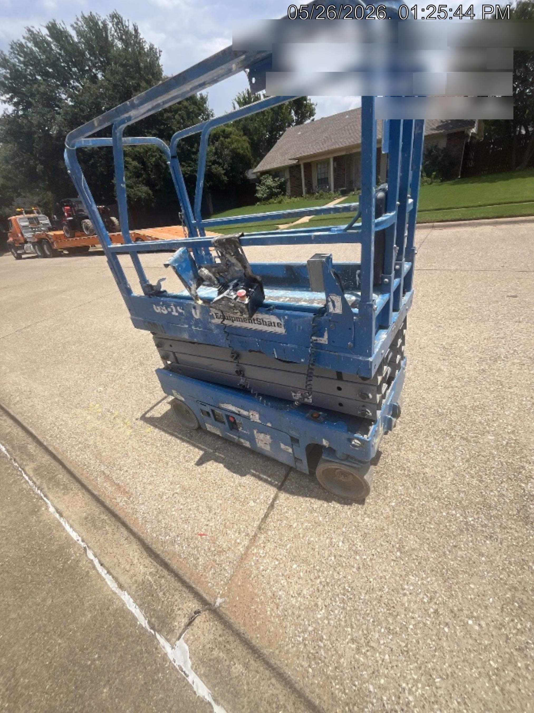 2019 Genie GS-1930 Fixed Rails with Chain Entry