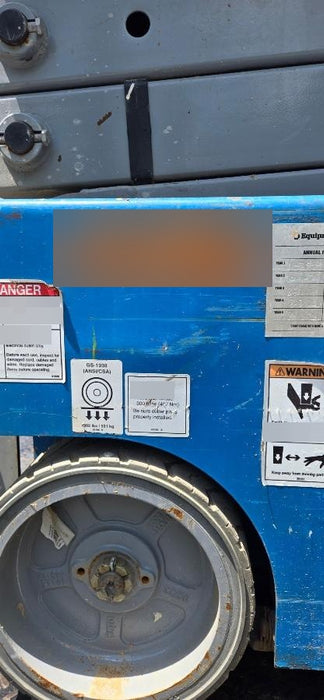 2019 Genie GS-1930 Fixed Rails with Chain Entry