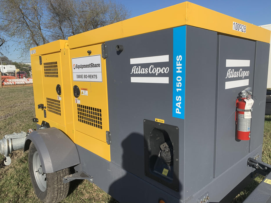 2020 ATLAS COPCO PAS 150 HF CS Enclosed