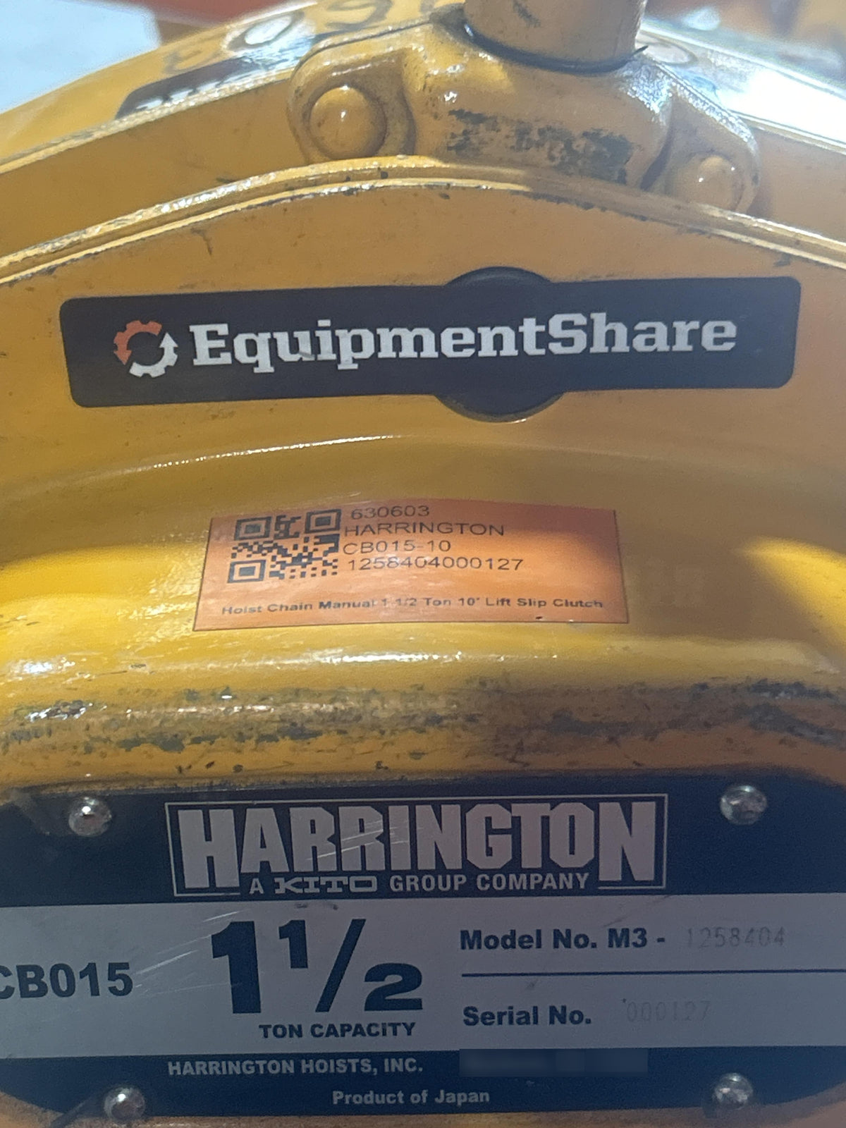 2026 HARRINGTON CB015-10