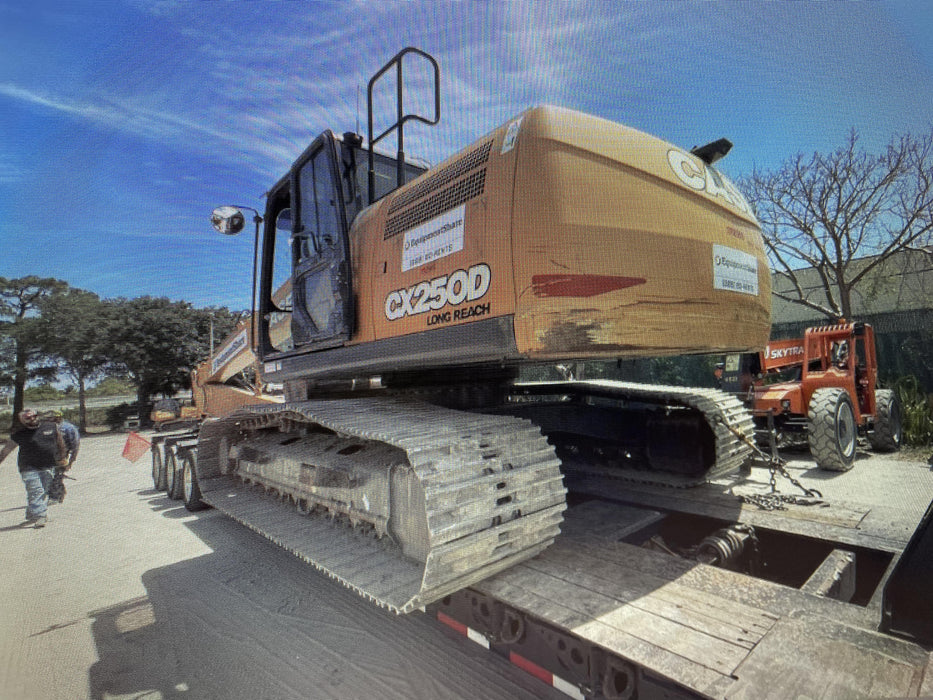 2018 CASE CX250D LR