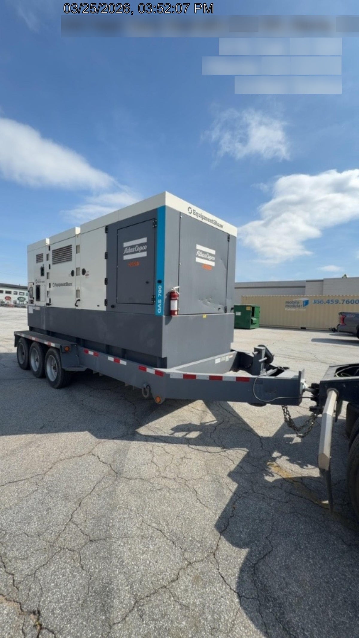 2022 ATLAS COPCO QAS 700