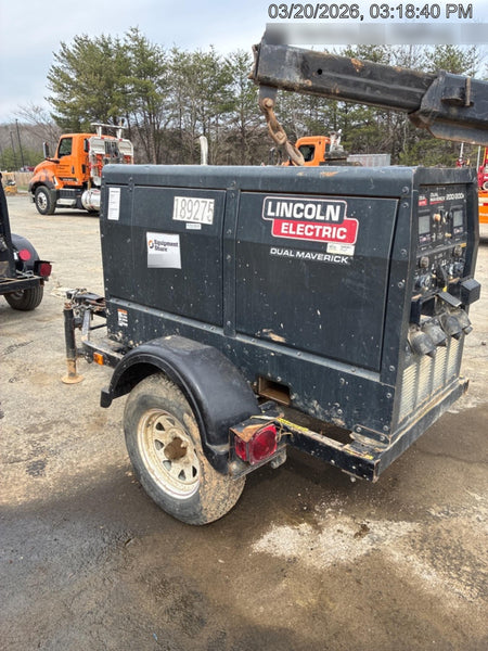 2021 Lincoln Electric Dual Maverick 200/200X Ready Pak 3, Includes Trailer, Cable Rack, Fender Light Kit
