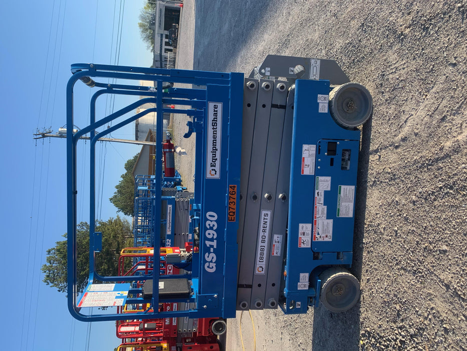 2020 Genie GS-1930 Fixed rails with chain entry gate - Pre A92.20