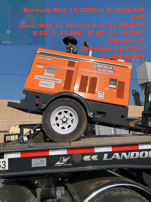 2022 Lincoln Electric Vantage 549X VANTAGE 549X READY-PAK 3