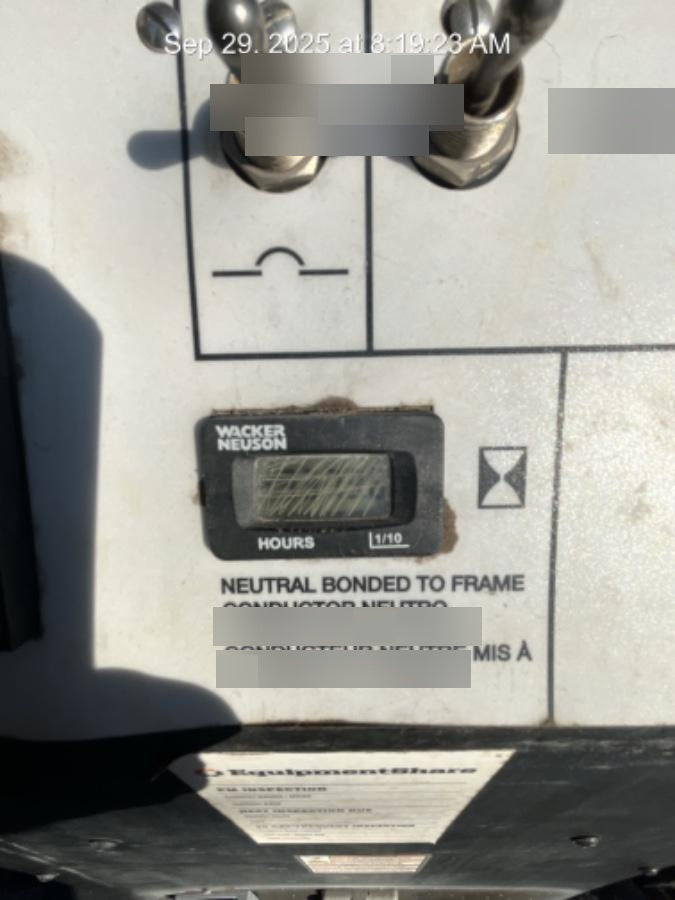 2019 Wacker Neuson LTV6L-MH Wacker Neuson LTV6L Mobile Light Tower w/Fuel Level Sensor Installed