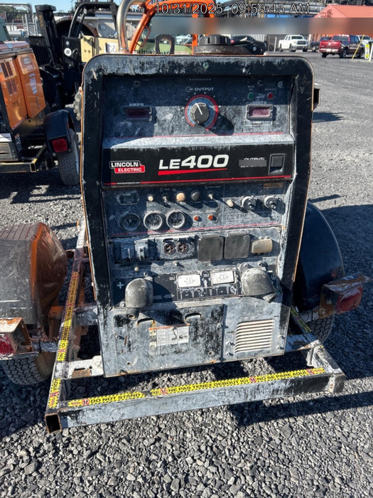 2022 Lincoln Electric LE400 Kubota V1505, Trlr, Cable Rack, Light Kit, ES Decals, T3