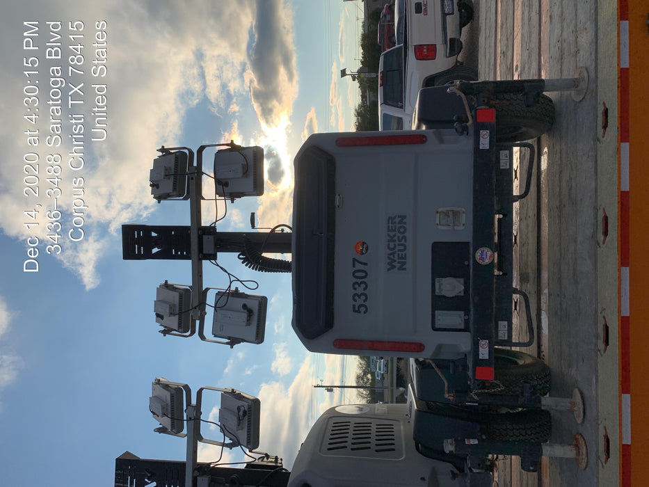 2019 Wacker Neuson LTV6K-LED LED Light Towers