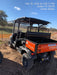 2022 Kubota RTV-X1140W-H Plastic Canopy, Windshield Acrylic Clear, LED Strobe Light, Wire Harness Kit, Back up Alarm