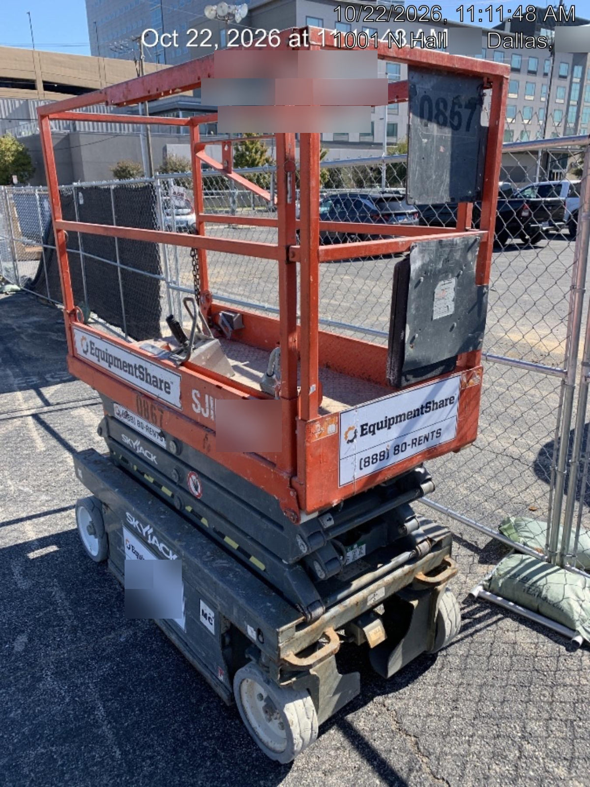 2016 Skyjack SJIII-3219 Skyjack SJIII-3219 Scissor Lift