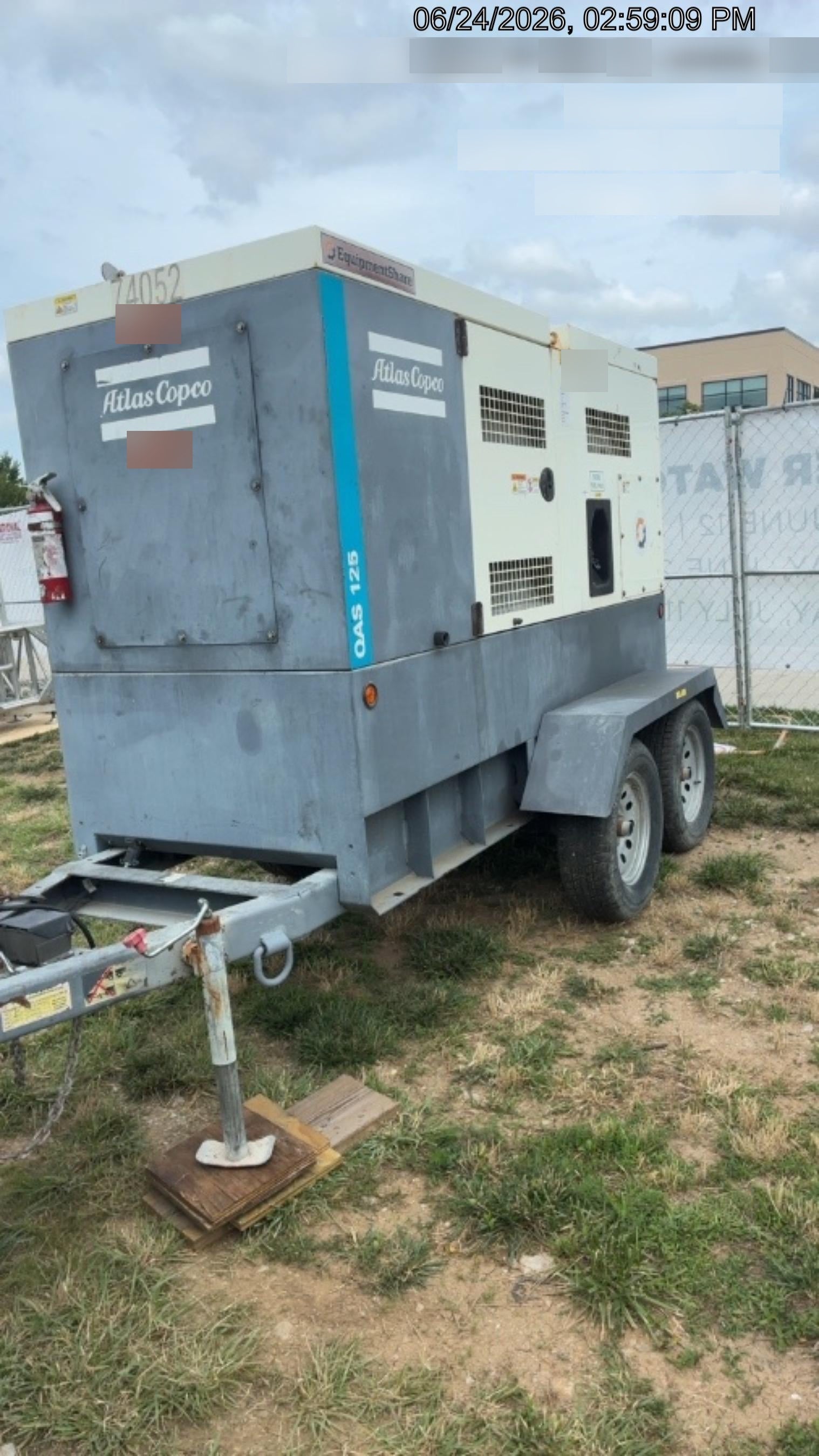 2020 ATLAS COPCO QAS 125