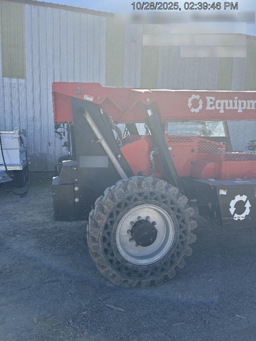 2019 Manitou MTA12042 120hp T4F, Cab/Heat/Air, Cab and Boom LED work lights, Auxiliary Hydraulics, Solid Tires, Amber strobe, Lift Hook 66" Carriage, 60" Forks