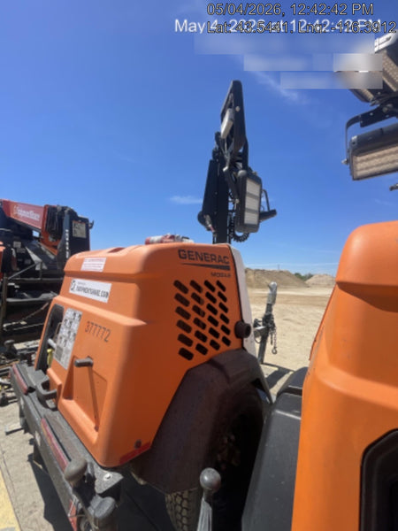 2023 Generac MLT2 Diesel, Flex Switch 120V Input, Powerzone Controller, 
(4) 320W LED Lights, 4kW Generator, 39.9 Gal Fuel Tank, 2" Ball, T3