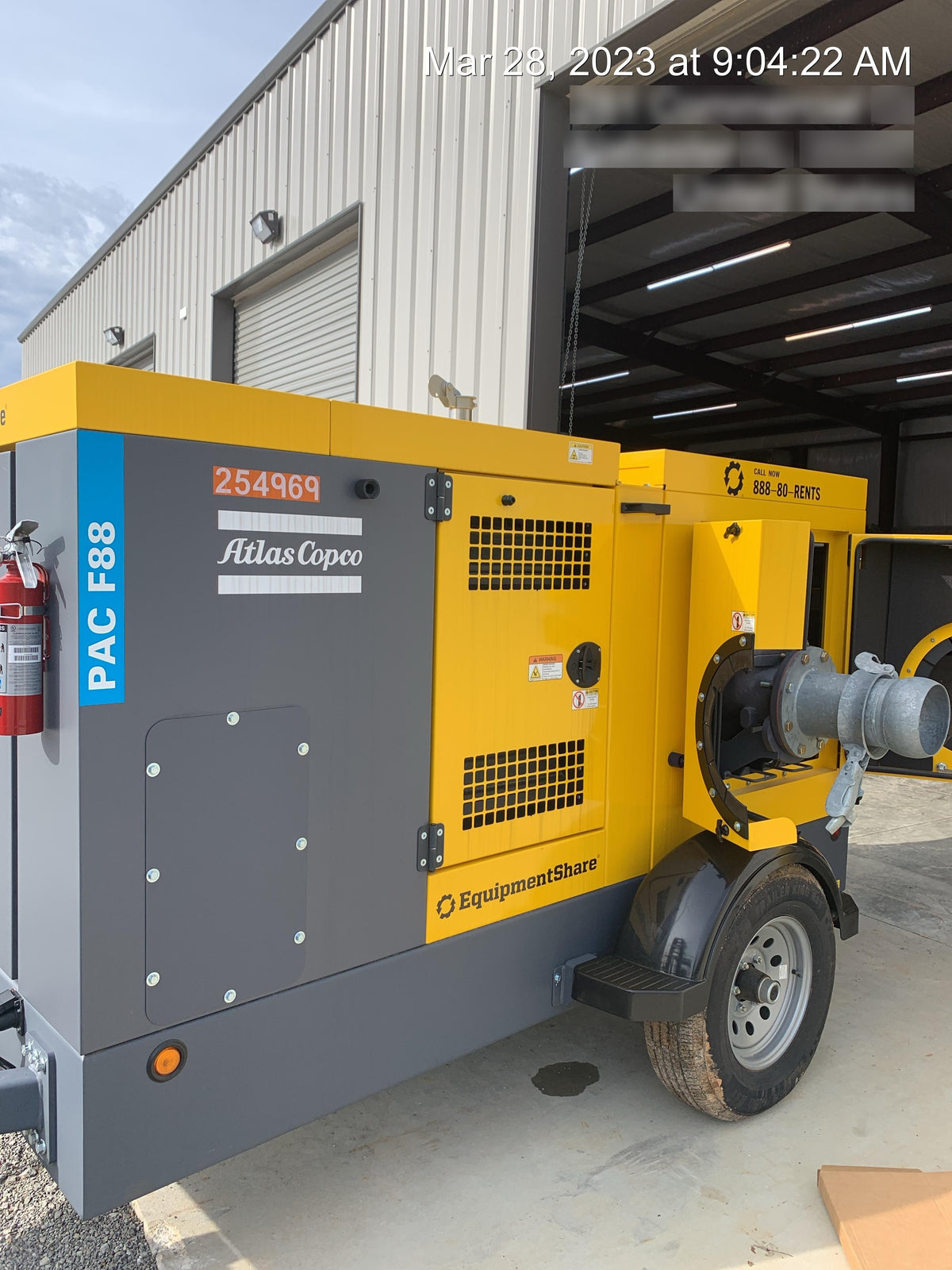 2022 ATLAS COPCO PAC F88 PD-S