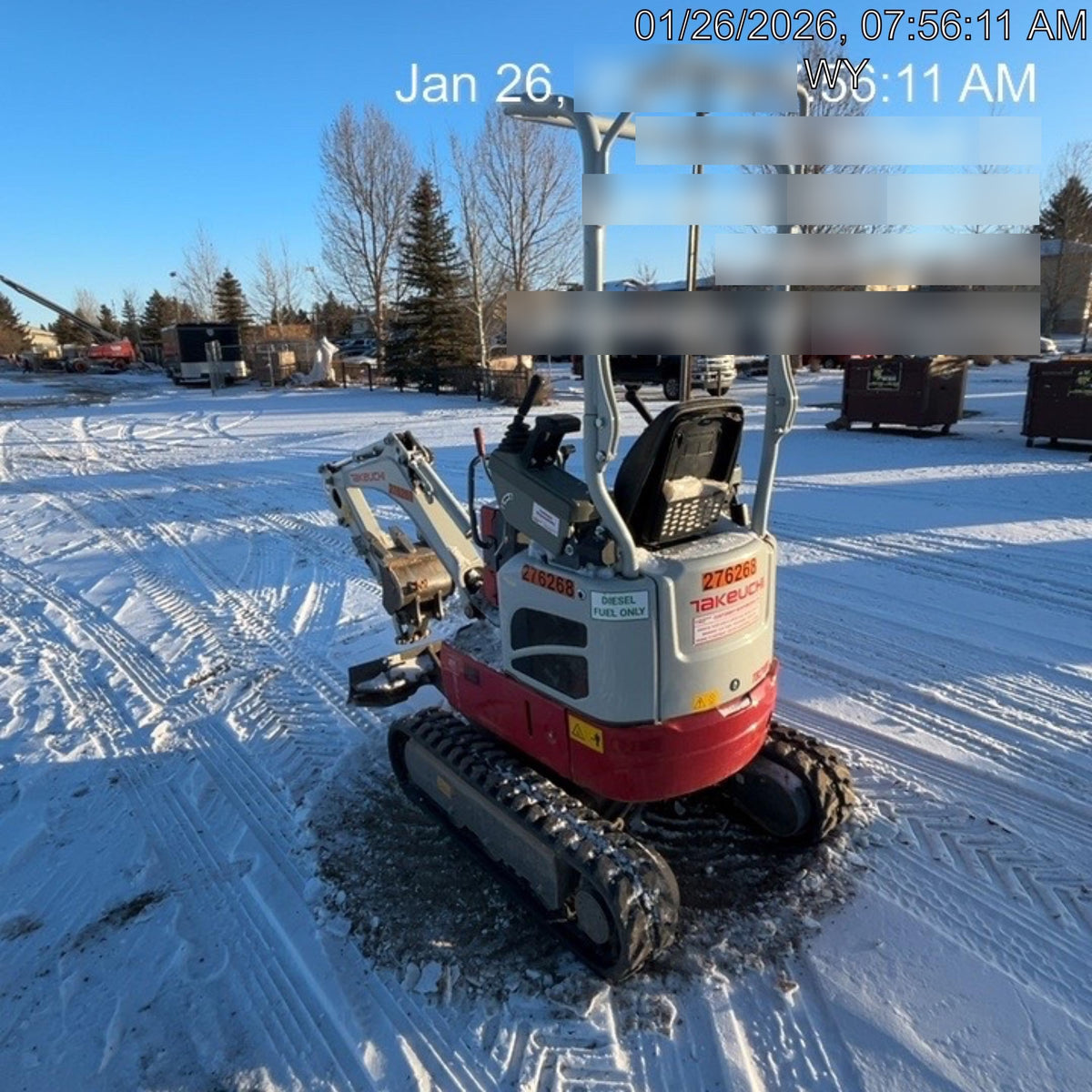 2022 TAKEUCHI TB210R