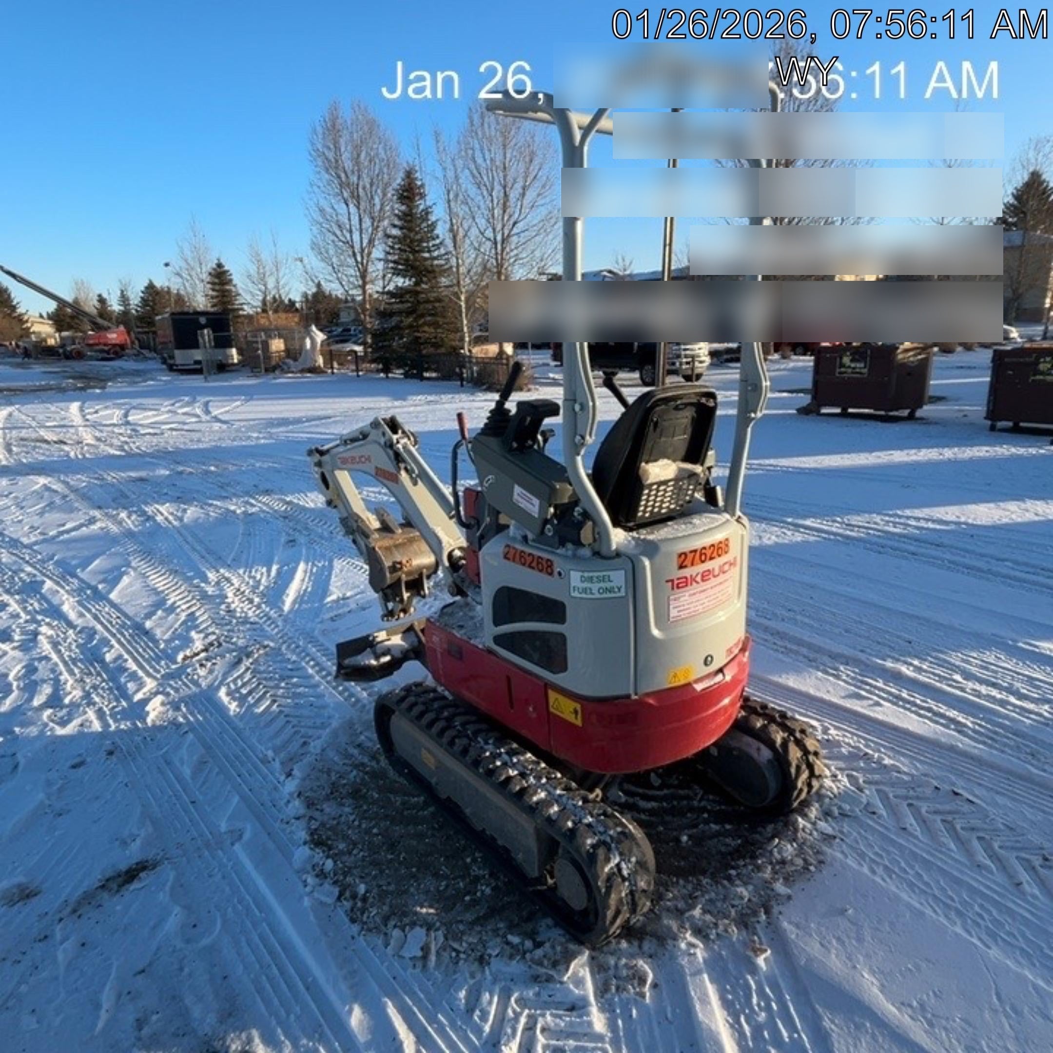 2022 TAKEUCHI TB210R