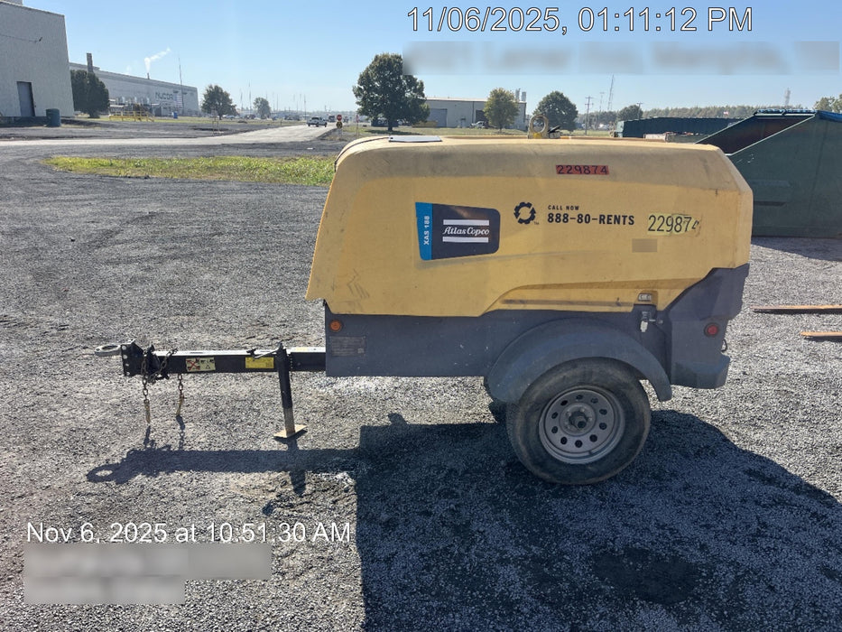 2022 ATLAS COPCO XAS188 CWK