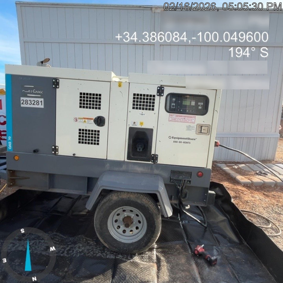 2022 ATLAS COPCO QAS 70