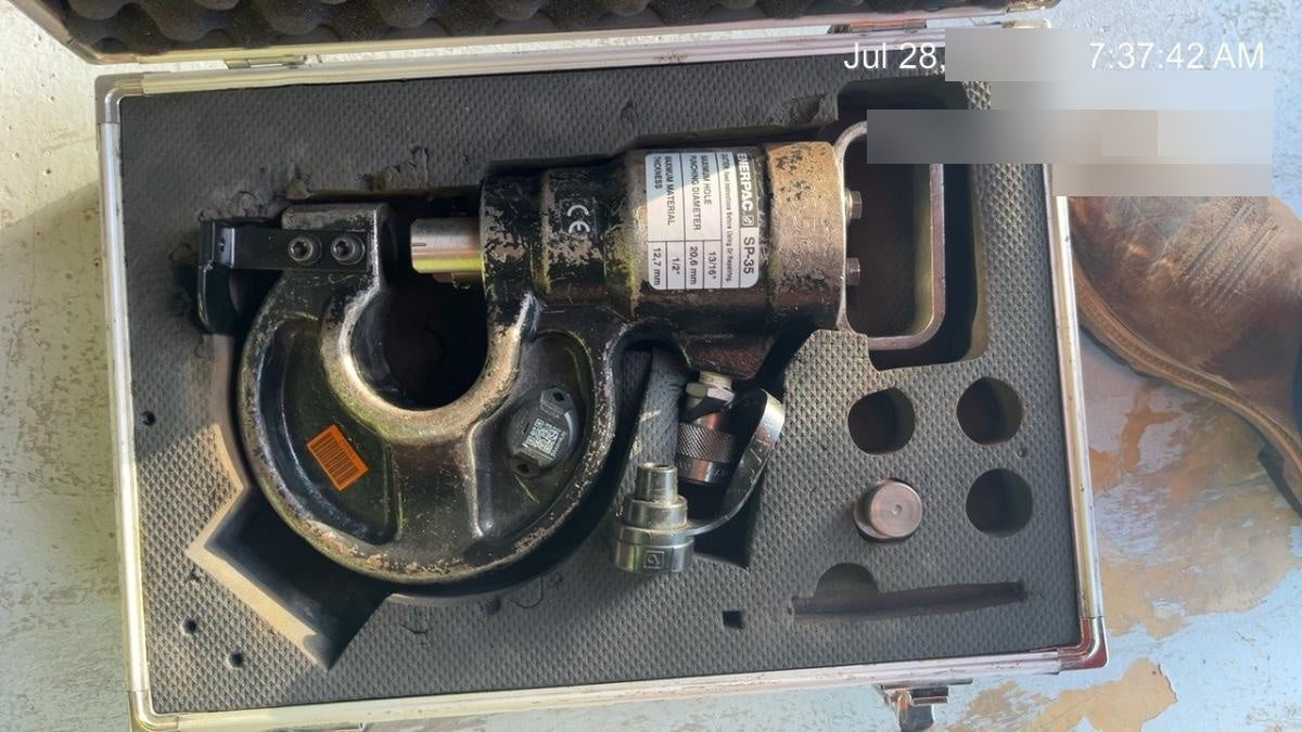 2021 ENERPAC SP35S