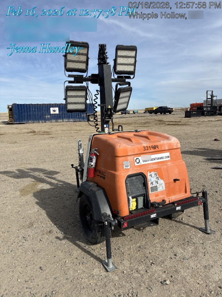 2023 Generac MLT2 Diesel, Flex Switch 120V Input, Powerzone Controller, (4) 320W LED Lights, 4kW Generator, 39.9 Gal Fuel Tank, 2" Ball, T3