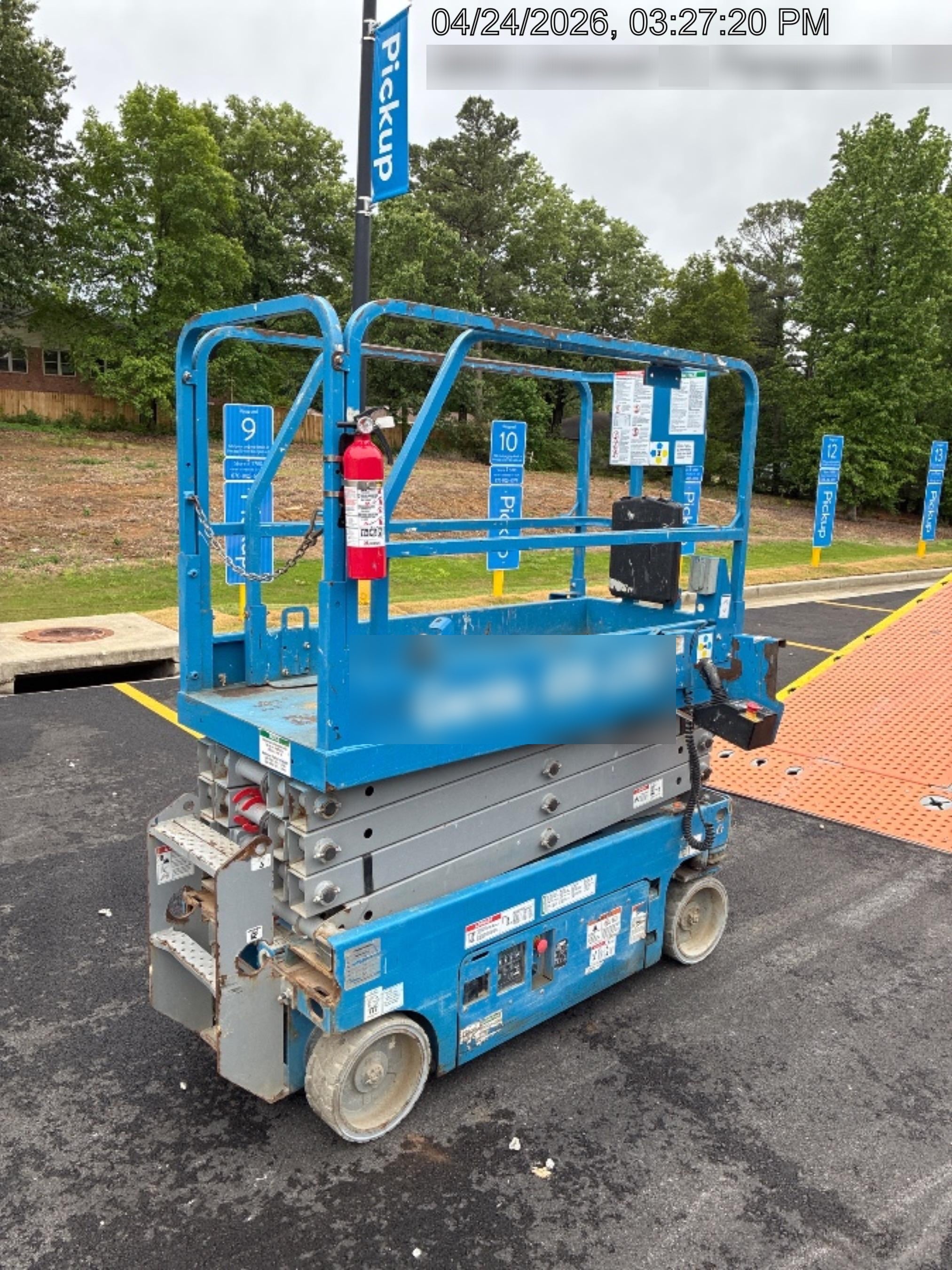2018 Genie GS-1930 Genie GS-1930 w/Fixed Rail, Chain Entry