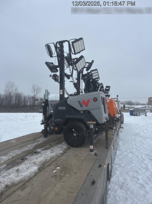 2024 Wacker Neuson LTT4 Diesel, Kohler KDW702, Deep Sea Controller, Auto Start, LED 320W, Bypass Outlet, T3