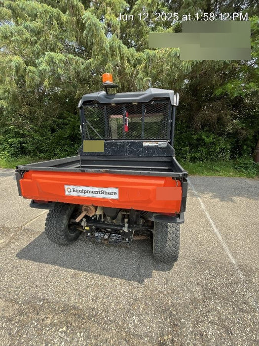 2019 Kubota RTV-XG850WL-H 4wd Utility Cart, Gas, 2 Seat, LED Strobe, Windshield Tempered Glass, Plastic Canopy, Wire Harness Kit, Backup Alarm