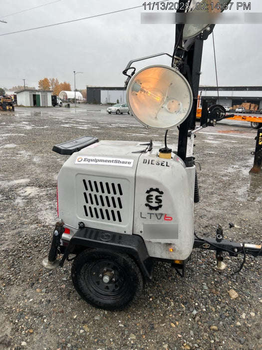 2018 Wacker Neuson LTV6L-MH Wacker Neuson LTV6L Mobile Light Tower w/Fuel Level Sensor Installed