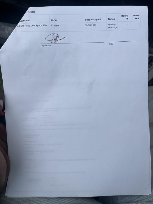 2023 BIG ASS FANS Cool Space 400