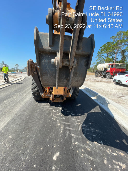 2018 Case 580N STANDARD HOE, ROPS, PILOT CONTROLS, AUX HYD