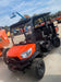 2022 Kubota RTV-X1140W-H Plastic Canopy, Windshield Acrylic Clear, LED Strobe Light, Wire Harness Kit, Back up Alarm