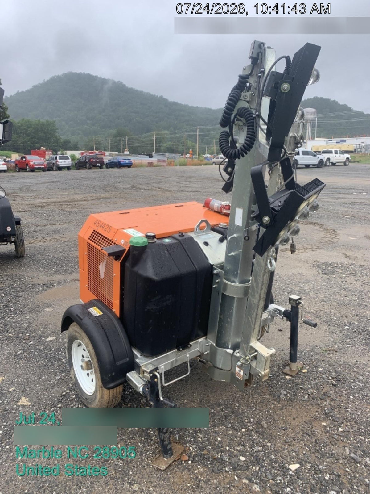 2024 Wanco WLTT-4MM4K Diesel, Mitsubishi L2E, 9.0HP @1800 rpm, Deep Sea Controller, Shore Power Plug, Auto Start, (4) 350W LED Floodlights, 4kW Generator, 60 Gal Fuel Tank, 2" Ball, T3