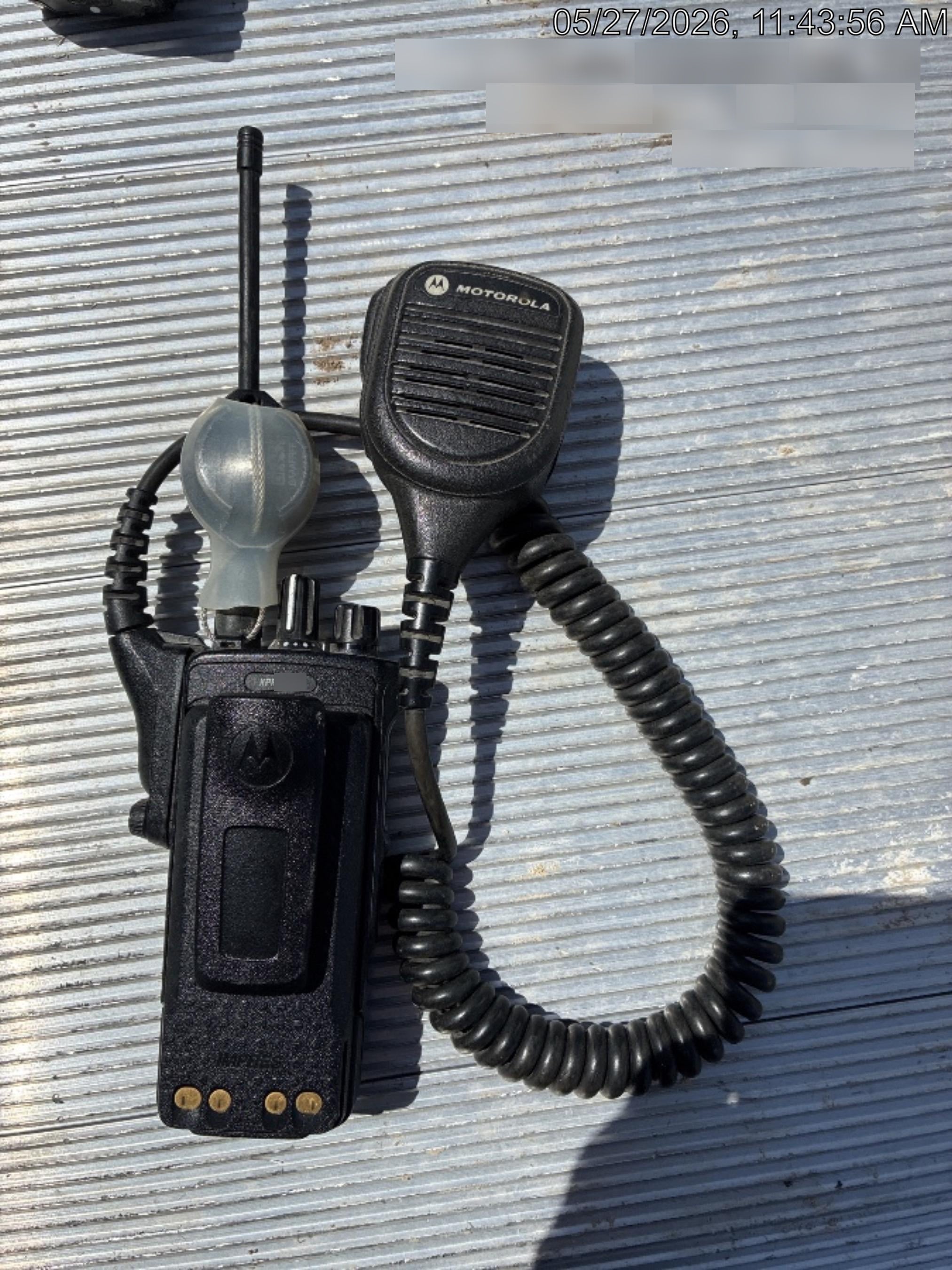 2021 MOTOROLA XPR7550