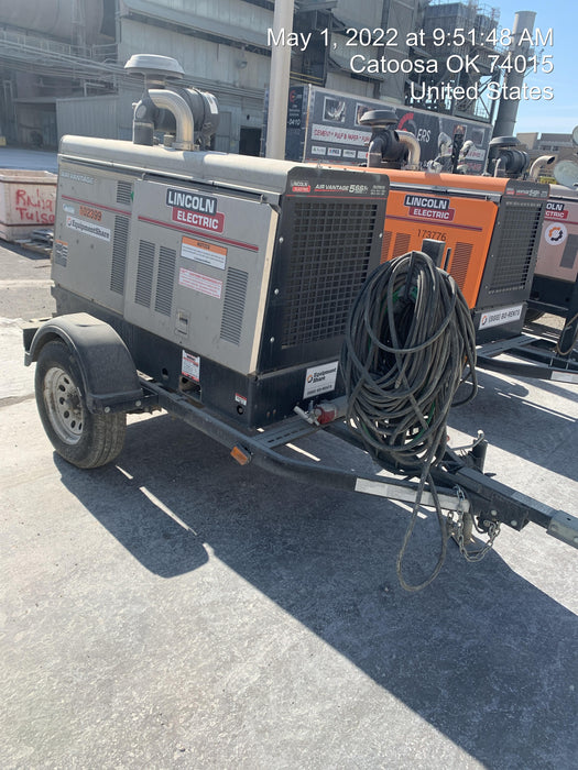 2021 Lincoln Electric Vantage 549X Ready Pak 3, ORANGE (includes trailer, cable rack, fender light kit)
