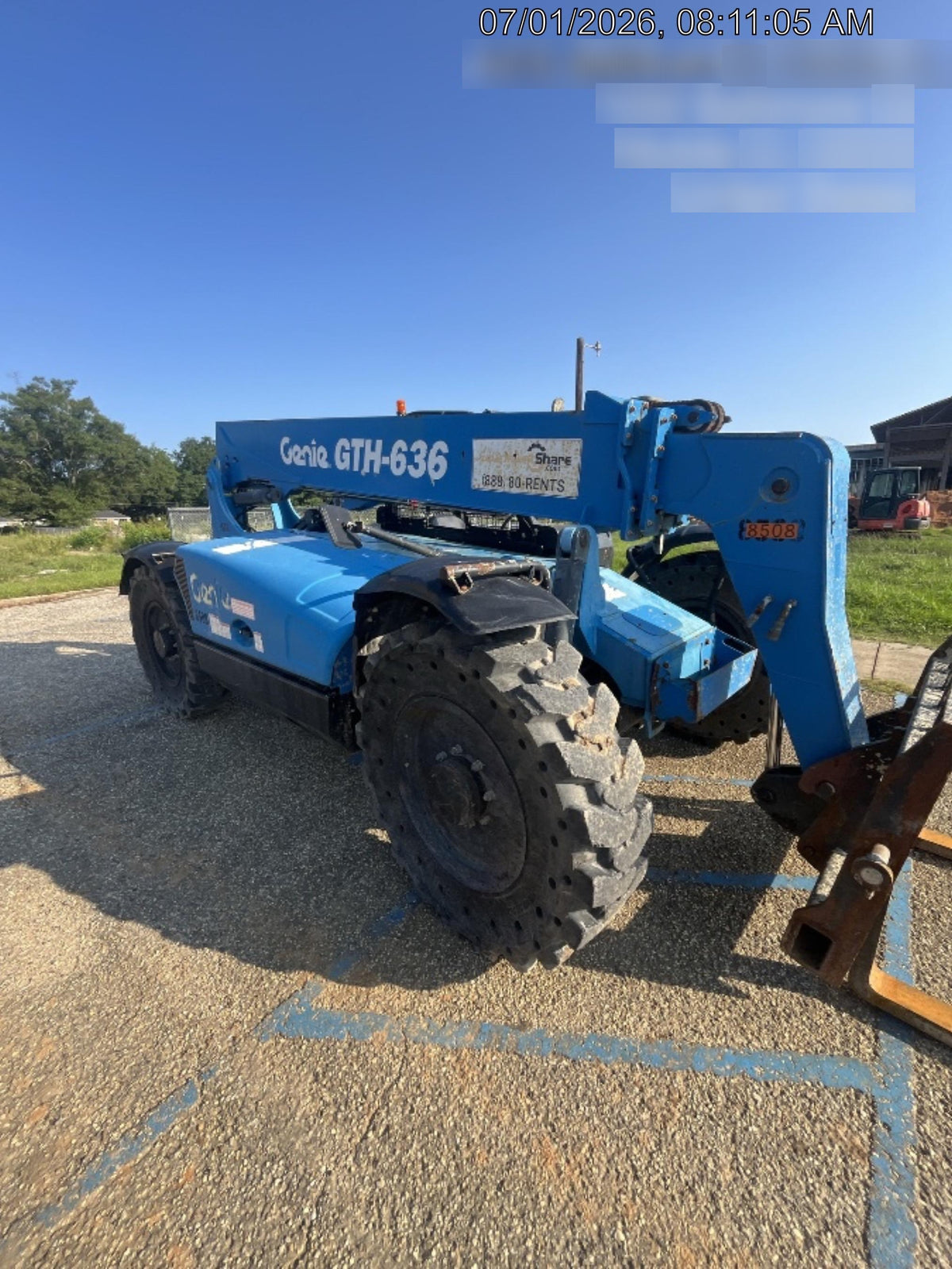 2018 GENIE GTH-636
