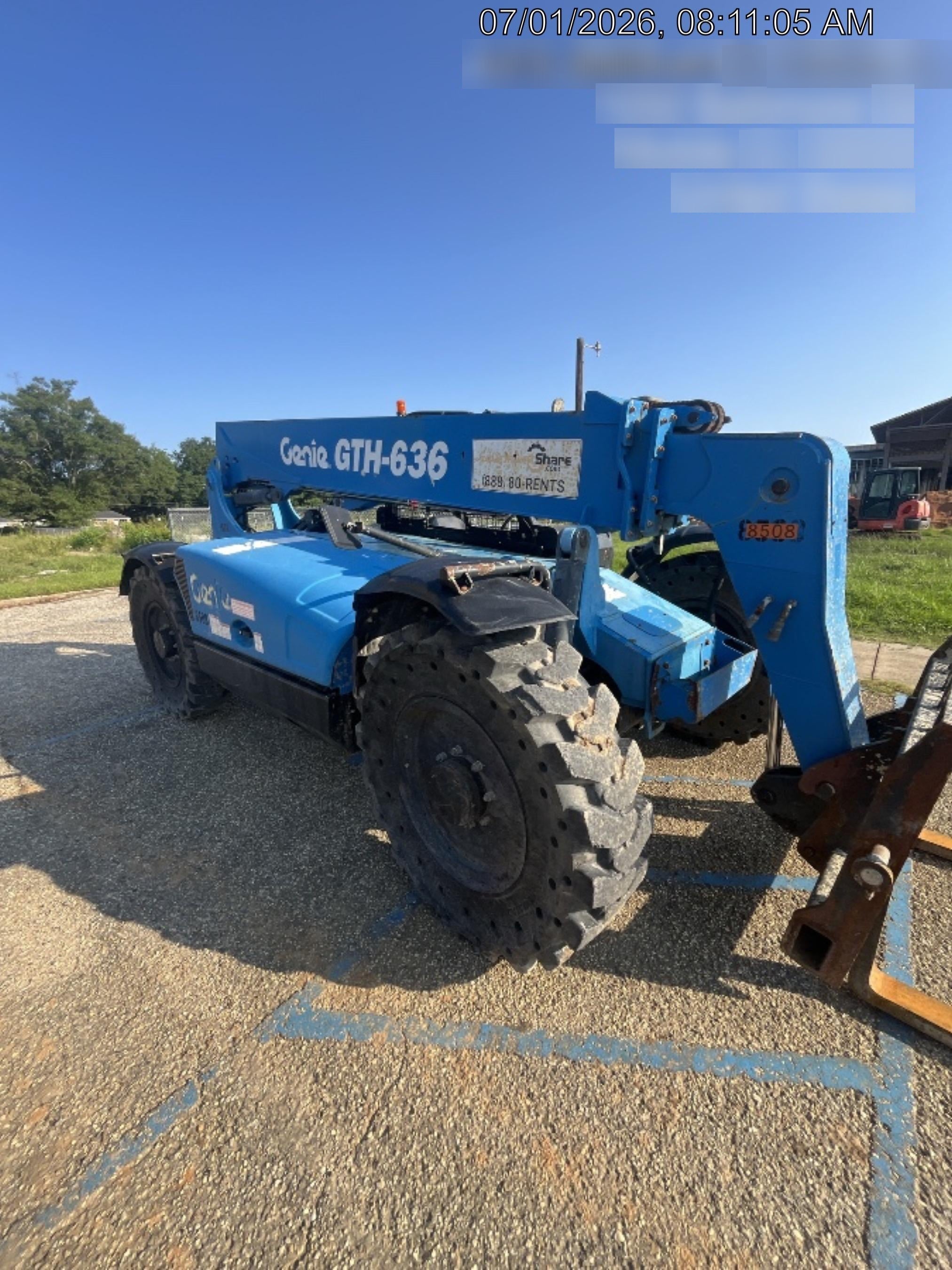 2018 GENIE GTH-636