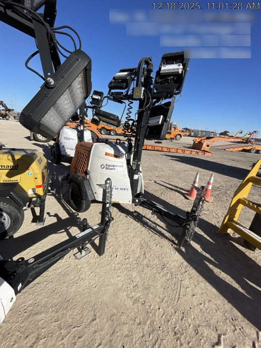 2023 Generac MLT2 Diesel, Flex Switch 120V Input, Powerzone Controller, 
(4) 320W LED Lights, 4kW Generator, 39.9 Gal Fuel Tank, 2" Ball, T3