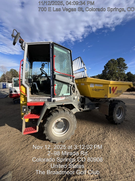 2025 WACKER NEUSON DV604 Cab Standard Tires